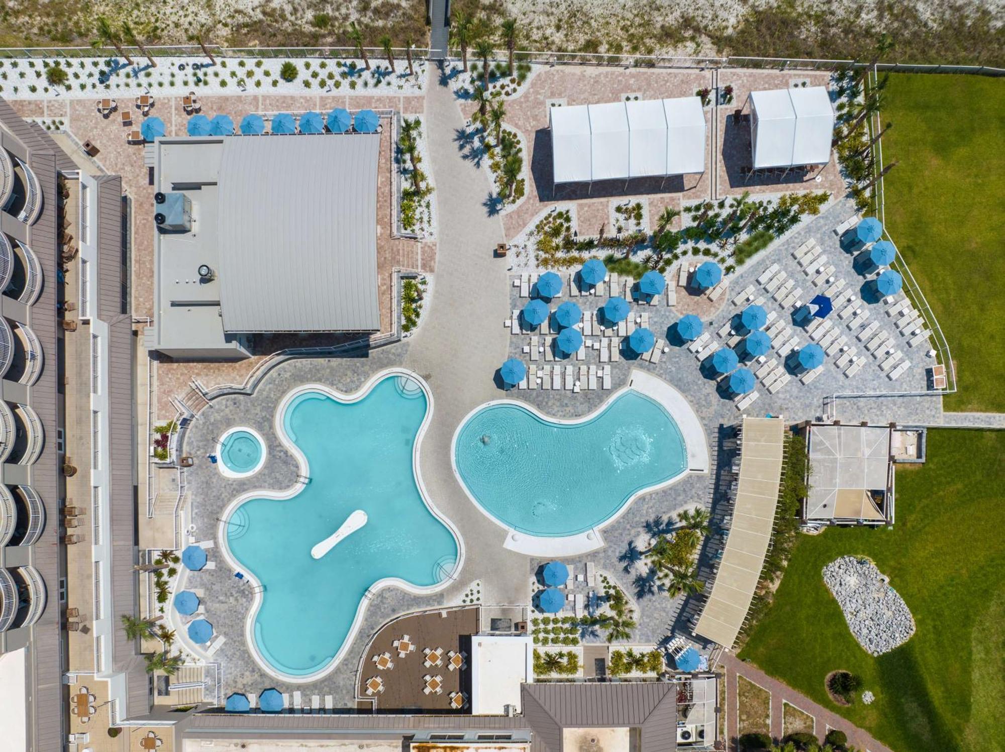 Hotel Hilton Pensacola Beach Exterior foto