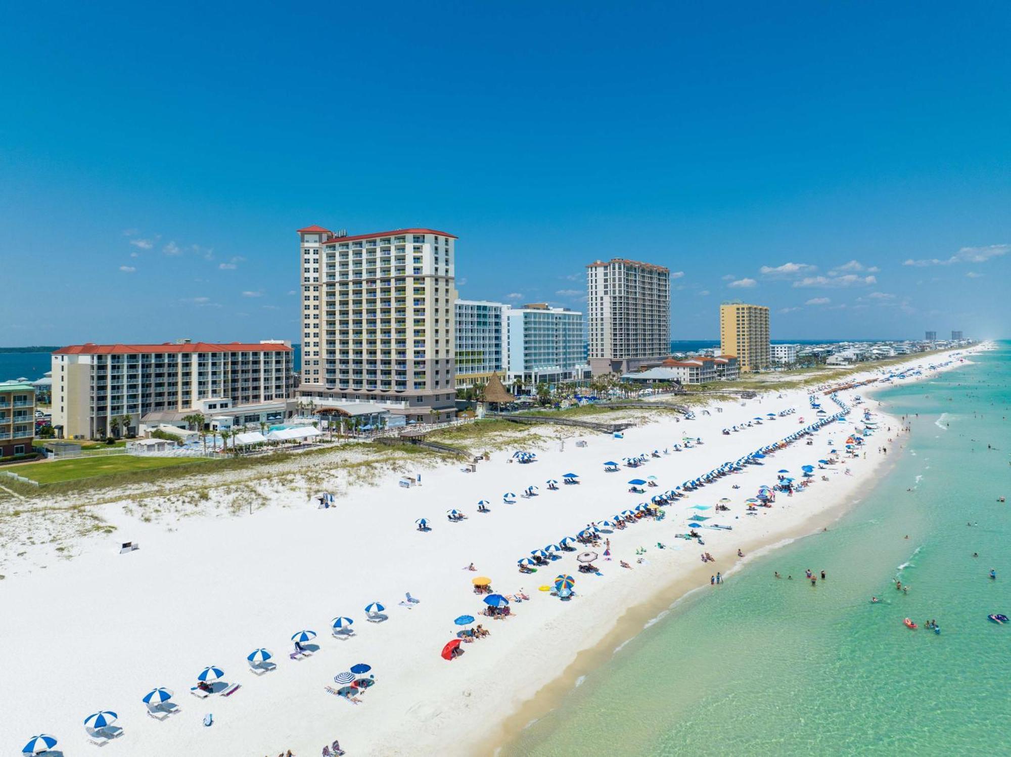 Hotel Hilton Pensacola Beach Exterior foto